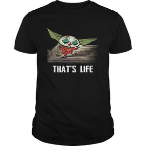 Baby Yoda Joker Dancing Thats Life Shirt